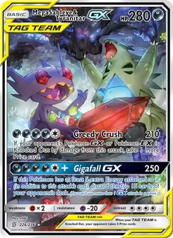 Mega-Sableye y Tyranitar GX