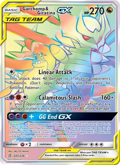 Garchomp y Giratina GX 247/236