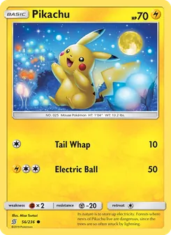 Pikachu 56/236