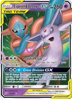 Espeon y Deoxys GX