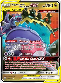 Naganadel y Guzzlord GX 158/236