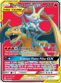 Charizard y Braixen GX