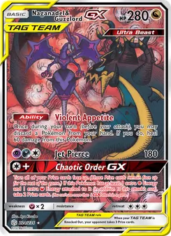 Naganadel y Guzzlord GX