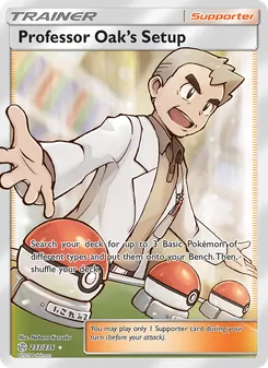 Disposición del Profesor Oak