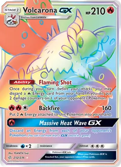 Volcarona GX 252/236