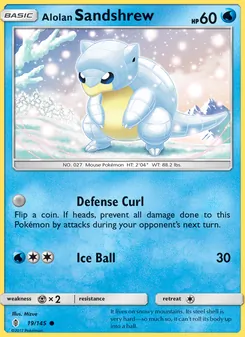 Sandshrew de Alola 19/145