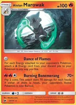 Marowak de Alola 12/111