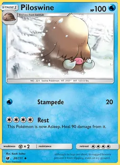 Piloswine 20/111