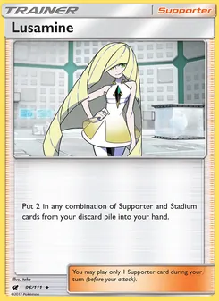 Samina 96/111, carta de Pokémon de Invasión Carmesí
