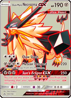 Necrozma Melena Crepuscular GX