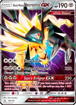 Necrozma Melena Crepuscular GX