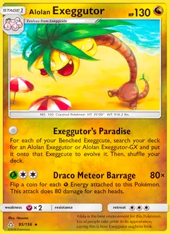 Exeggutor de Alola