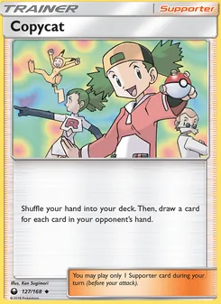 Copiona 127/168, carta de Pokémon de Tormenta Celestial