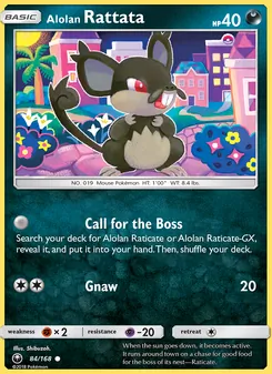Rattata de Alola 84/168