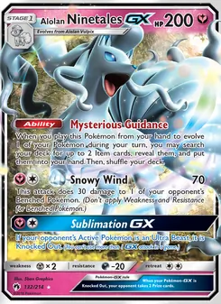 Ninetales de Alola GX