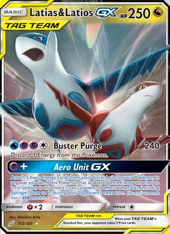 Latias y Latios GX 113/181