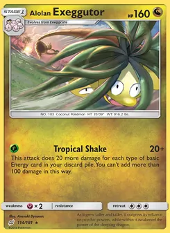Exeggutor de Alola 114/181