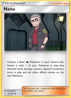 Denio 150/181, carta de Pokémon de Union de Aliados