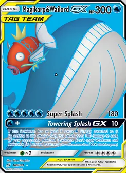 Magikarp y Wailord GX 160/181