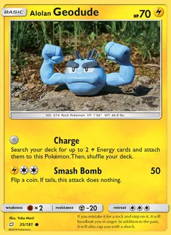 Geodude de Alola 35/181