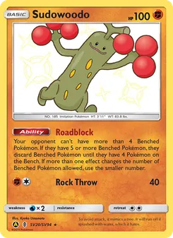 Sudowoodo SV20