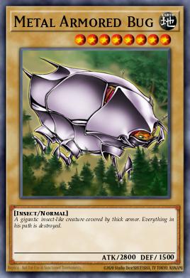 Insecto Acorazado de Metal SBC1-D12