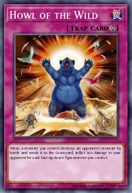 Aullido del Viento SBCB-060, carta de Yu-Gi-Oh! de Speed Duel: Battle City Box