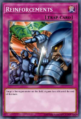 Refuerzos SBTK-SBTK-ENSP5, carta de Yu-Gi-Oh! de Speed Duel: Trials of the Kingdom Sneak Peek participation cards
