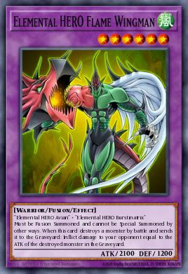 HÉROE Elemental de la Llama Wingman SGX1-A21