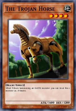 El Caballo Troyano SGX1-D04, carta de Yu-Gi-Oh! de Speed Duel GX: Duel Academy Box