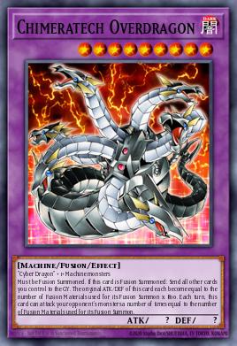Súper Dragón Chimeratech SGX1-G22, carta de Yu-Gi-Oh! de Speed Duel GX: Duel Academy Box