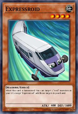 Expressroid SGX2-B07, carta de Yu-Gi-Oh! de Speed Duel GX: Midterm Paradox