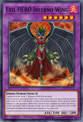 HÉROE Malvado Inferno Wing SGX3-A22