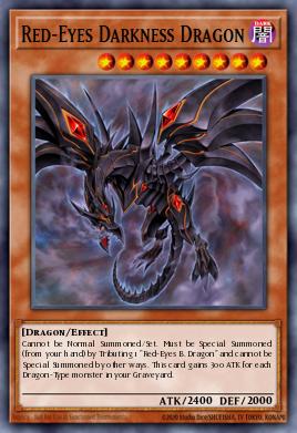 Dragón de Oscuridad de Ojos Rojos SGX3-B01