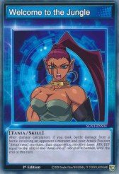 Welcome to the Jungle SGX3-S04, carta de Yu-Gi-Oh! de Speed Duel GX: Duelists of Shadows