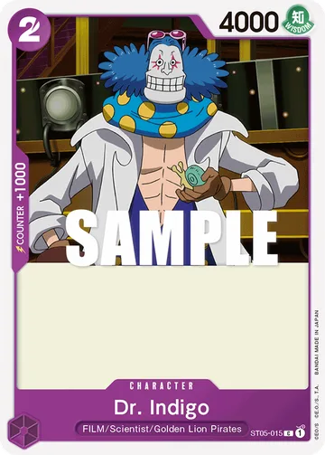 Dr. Indigo ST05-015