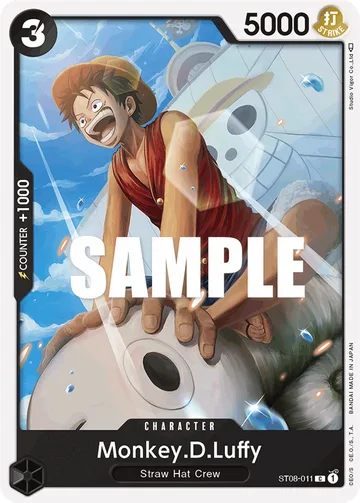 Monkey.D.Luffy ST08-011