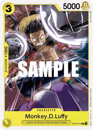 Monkey.D.Luffy ST09-011