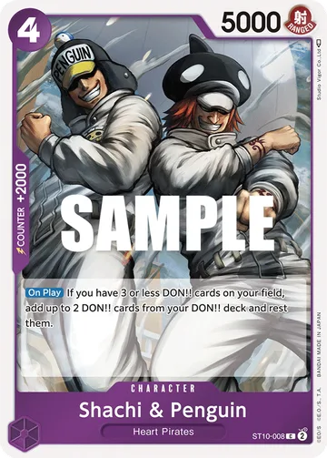 Shachi &amp; Penguin ST10-008