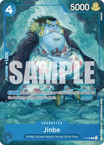 Jinbe P-030 · R1, carta de One Piece de Blue Donquixote Doflamingo