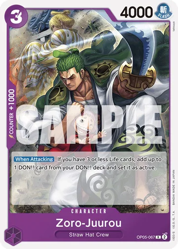Zoro-Juurou OP05-067 · R1