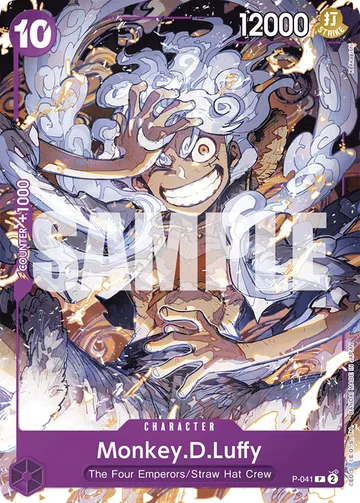 Monkey.D.Luffy P-041 · R1