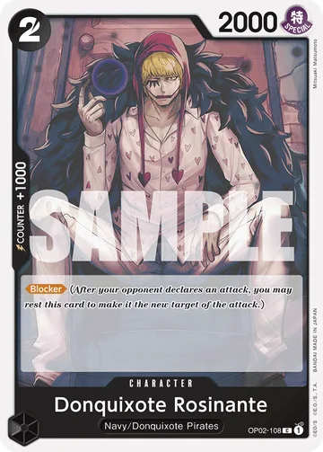 Donquixote Rosinante OP02-108 · R1