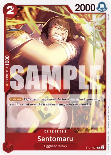 Sentomaru ST21-007, carta de One Piece de GEAR5