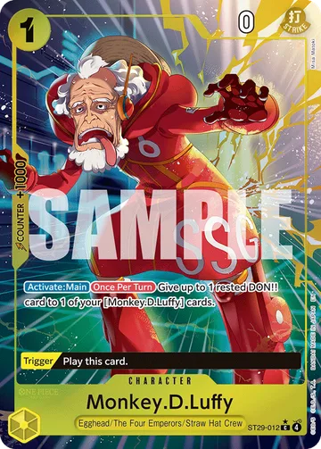 Monkey.D.Luffy ST29-012 · P1