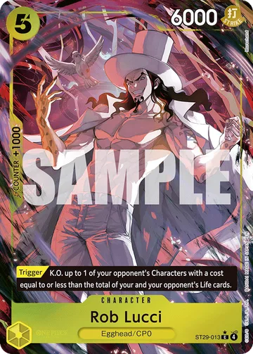 Rob Lucci ST29-013 · P1