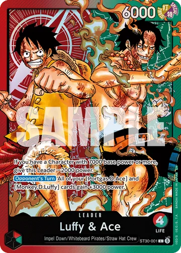 Luffy &amp; Ace ST30-001