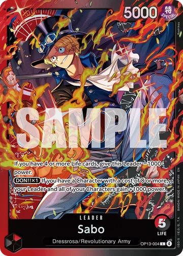 Sabo OP13-004 · P2