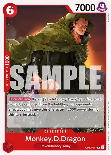 Monkey.D.Dragon OP13-017 · R1