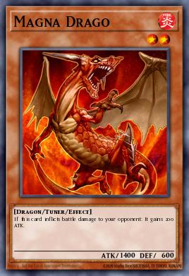 Magna Dragón 5DS1-013, carta de Yu-Gi-Oh! de Starter Deck: Yu-Gi-Oh! 5D's